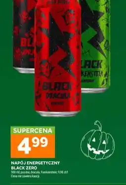 Stokrotka Napój energetyczny Black Zero dracula oferta