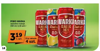 Piwo Warka Classic