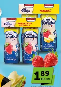 ABC Jogurt do picia Gratka o smaku truskawkowym oferta