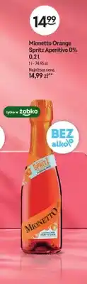 Żabka Wino bezalkoholowe Mionetto Orange Spritz Aperitivo oferta
