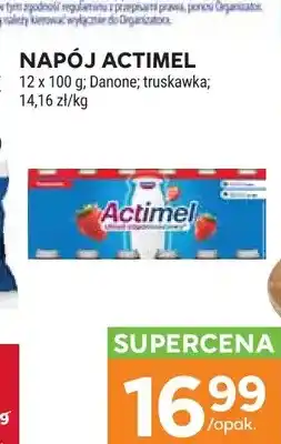 Stokrotka Napój Actimel truskawka 12-pak oferta