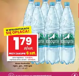 EMMA market Woda gazowana Rodowita lekki gaz oferta