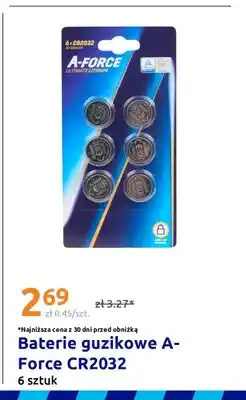 Action Baterie guzikowe A-Force CR2032 oferta