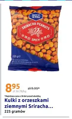 Action Kulki z orzeszkami ziemnymi Sriracha Snacks of the World oferta