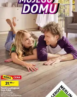 Leroy Merlin Panele podłogowe M&M oferta