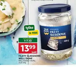 Stokrotka Filety śledziowe wiejskie z cebulką Well Done oferta