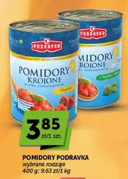 ABC Pomidory krojone w soku pomidorowym klasyczne Podravka oferta