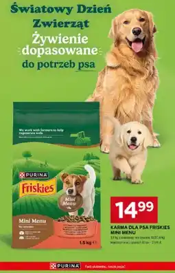 Stokrotka Karma dla psa Friskies Mini Menu z wołowiną i warzywami oferta