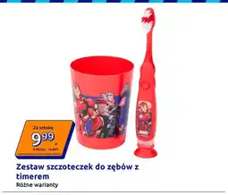 Action Zestaw szczoteczek do zębów z timerem Marvel oferta