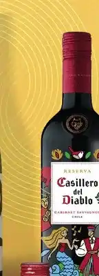 Żabka Wino czerwone Casillero del Diablo Cabernet Sauvignon Reserva oferta