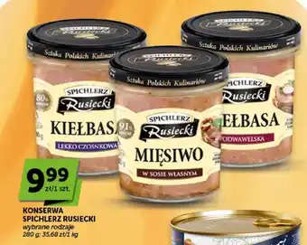 Konserwa Spichlerz Rusiecki kiełbasa podwawelska