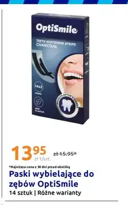 Action Paski wybielające do zębów OptiSmile oferta