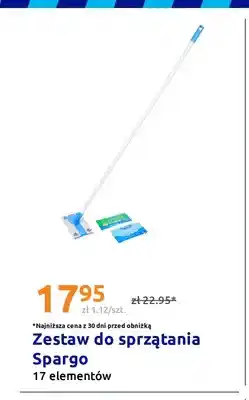 Action Zestaw do sprzątania Spargo 17 elementów oferta