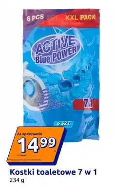 Action Kostki toaletowe 7 w 1 Active Blue Power oferta