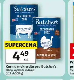 Auchan Karma dla psa Butcher's oferta