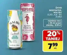 Carrefour Drink BEEFEATER, MALIBU oferta