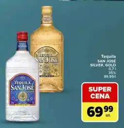 Carrefour Tequila SAN JOSÉ SILVER, GOLD oferta