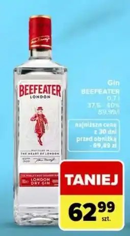 Carrefour Gin Beefeater oferta