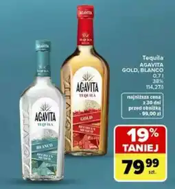 Carrefour Tequila AGAVITA GOLD, BLANCO oferta
