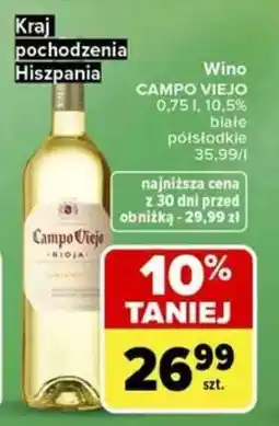 Carrefour Wino Campo Viejo oferta