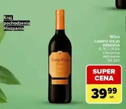 Carrefour Wino CAMPO VIEJO RESERVA oferta