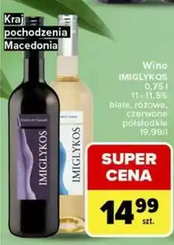 Carrefour Wino Imiglykos oferta