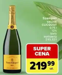 Carrefour Szampan VEUVE CLICQUOT oferta