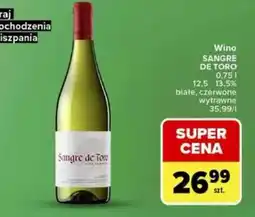 Carrefour SANGRE DE TORO oferta