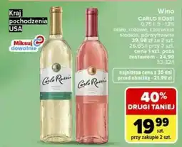 Carrefour Wino Carlo Rossi oferta