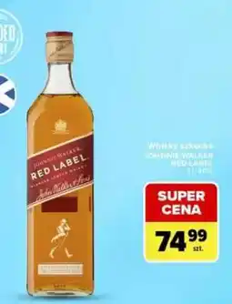 Carrefour JOHNNIE WALKER RED LABEL oferta