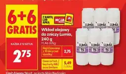 Biedronka Wkład olejowy do zniczy Lumia 240 g oferta