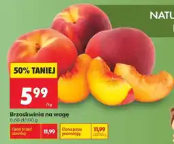 Biedronka Brzoskwinia na wage oferta