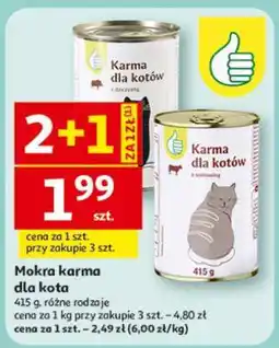 Auchan Mokra karma dla kota oferta