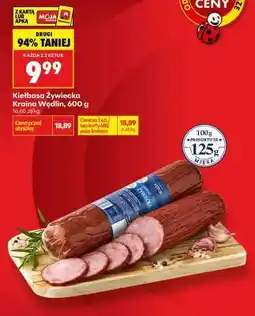 Biedronka Kiełbasa Żywiecka Kraina Wędlin 600 g oferta