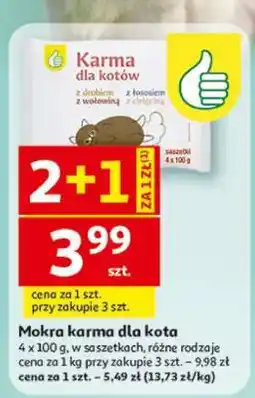 Auchan Karma dla kotów oferta
