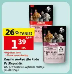 Auchan Karma mokra dla kota PetRepublic oferta