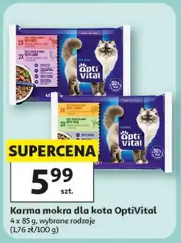 Auchan Karma mokra dla kota OptiVital oferta