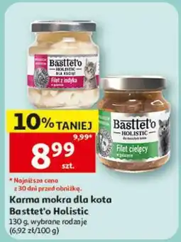Auchan Karma mokra dla kota Basttet'o Holistic oferta