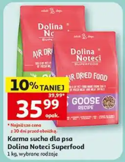 Auchan Karma sucha dla psa Dolina Noteci Superfood oferta