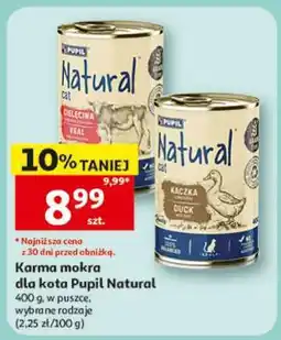 Auchan Karma mokra dla kota Pupil Natural oferta