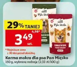 Auchan Karma mokra dla psa Pan Mięsko oferta