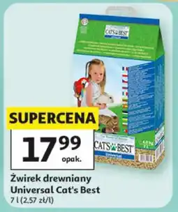 Auchan Żwirek drewniany Universal Cat's Best oferta