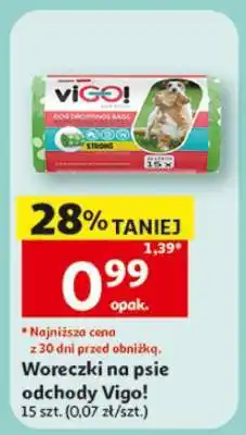 Auchan Woreczki na psie odchody Vigo! oferta