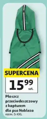 Auchan Płaszcz przeciwdeszczowy z kapturem dla psa Nobleza oferta