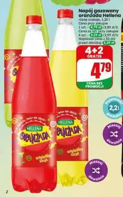 Dino Napój gazowany oranżada Hellena oferta