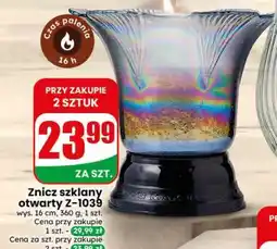 Dino Znicz szklany otwarty Z-1039 oferta