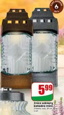 Dino Znicz szklany katedra mini oferta