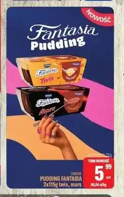 TomiMarkt Pudding Fantasia Twix 2-pak Danone oferta