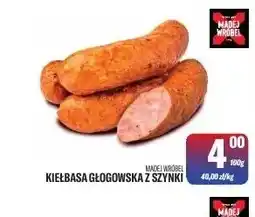 TomiMarkt Kiełbasa głogowska z szynki Madej Wróbel oferta