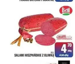 TomiMarkt Salami hiszpańskie z oliwką Bell oferta